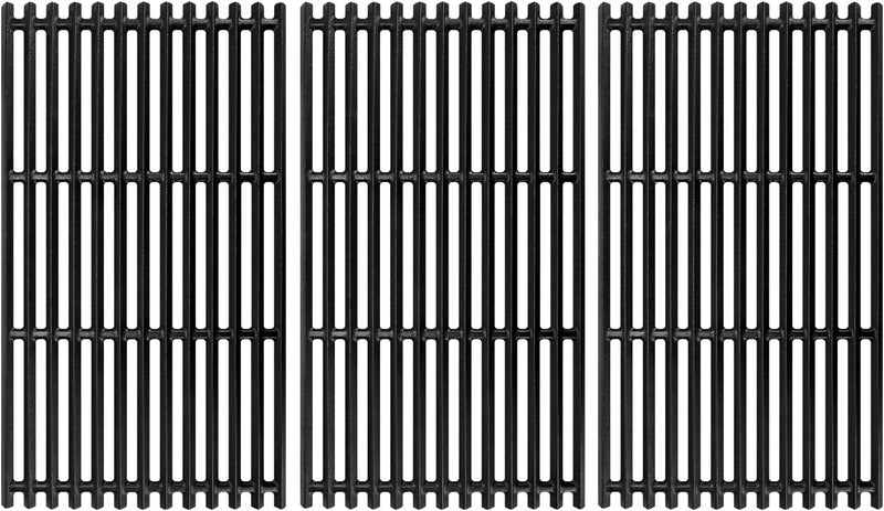 GGC 17" Grill Grates for Charbroil Tru Infrared 4 Burner 463242715 463242716 463276016 466242715 466242716 G533-0009-W1A, Cast Iron Grill Grates for Lowe's 606682 Nexgrill 720-0882A BHG 720-0882 - Image 1